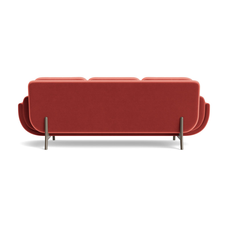 Regatta 100 Sofa, Performance Velvet - Sienna, Driftwood