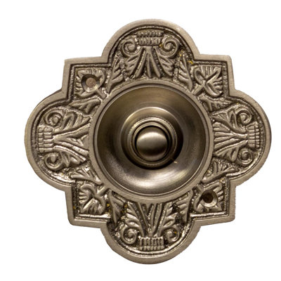 Ornate Oval Doorbell Button