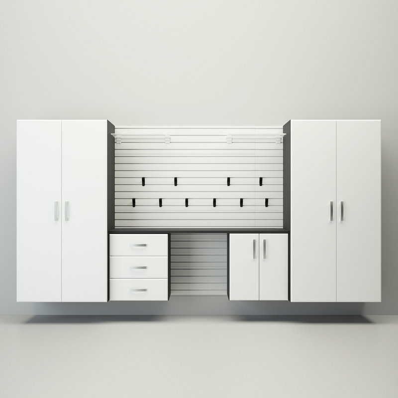 Deluxe 3 Piece Storage System, White