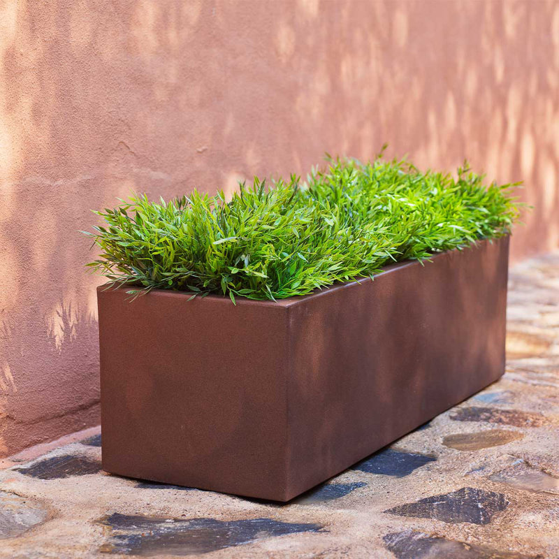 Benedikta Pot Planter, Marbled Brown