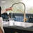 Moen Nolia Single Handle Pre-Rinse Spring Pulldown Kitchen Faucet-83462607