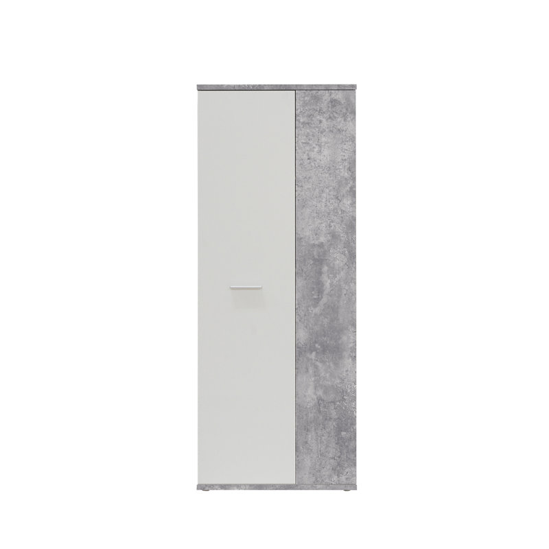 Canonero 18 Pair Shoe Storage Cabinet, Grey/White