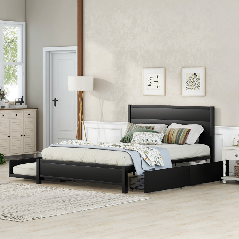 Horstfried Platform Storage Bed, Queen