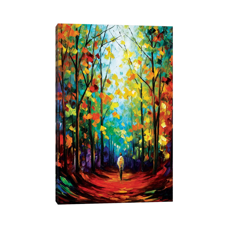 Morning Mood by Leonid Afremov - Wrapped Canvas Painting, 66.04 cm H x 45.72 cm W x 1.91 cm D