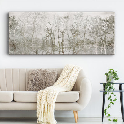 Shimmering Trees - reproduction sur toile tendue