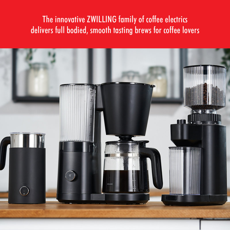 ZWILLING Enfinigy Milk Frother, Black Matte