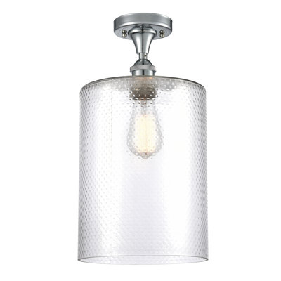 Plafonnier semi-encastré 1 lumière 9 po Leilani