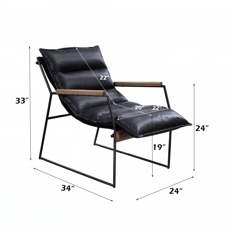 Fauteuil d'appoint Luberzo Distress