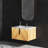 30" Wall-Mounted Bathroom Vanity With 3D Fluted Panel & Integrated Ceramic Sink