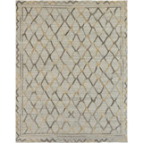 Tumlin Geometric Area Rug in Gray