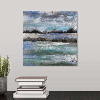 « lake ile », peinture sur toile