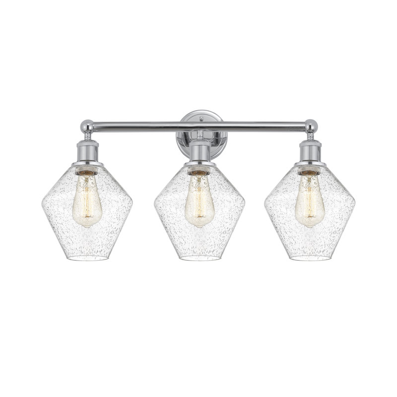 Éclairage pour meuble-lavabo à intensité variable 3 lumières Amylea, Chrome poli