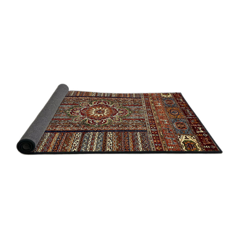 Tapis abstrait moderne 521, Rond 8 pi