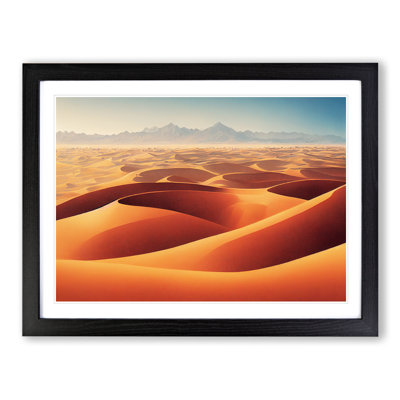 Beguiling Desert - Single Picture Frame Print