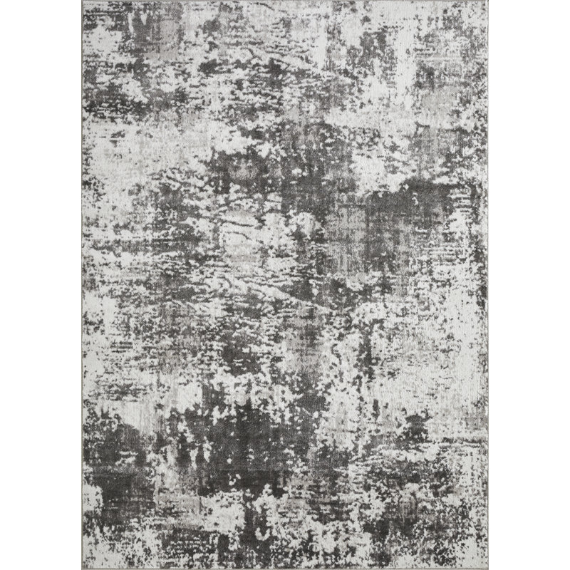Siante Abstract Indoor Rug, Rectangle 7'10" x 9'10"