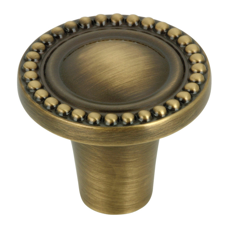 Louis XV 31/32" Diameter Round Knob, Antique English
