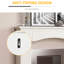 Foyer moderne - blanc, largeur intérieure de 29 po, pièce décorative, zone d'ornement de 45,25 po de largeur, facile à frotter, basculement, utilisation électrique selon la conception, présentoir, lavage, chute,