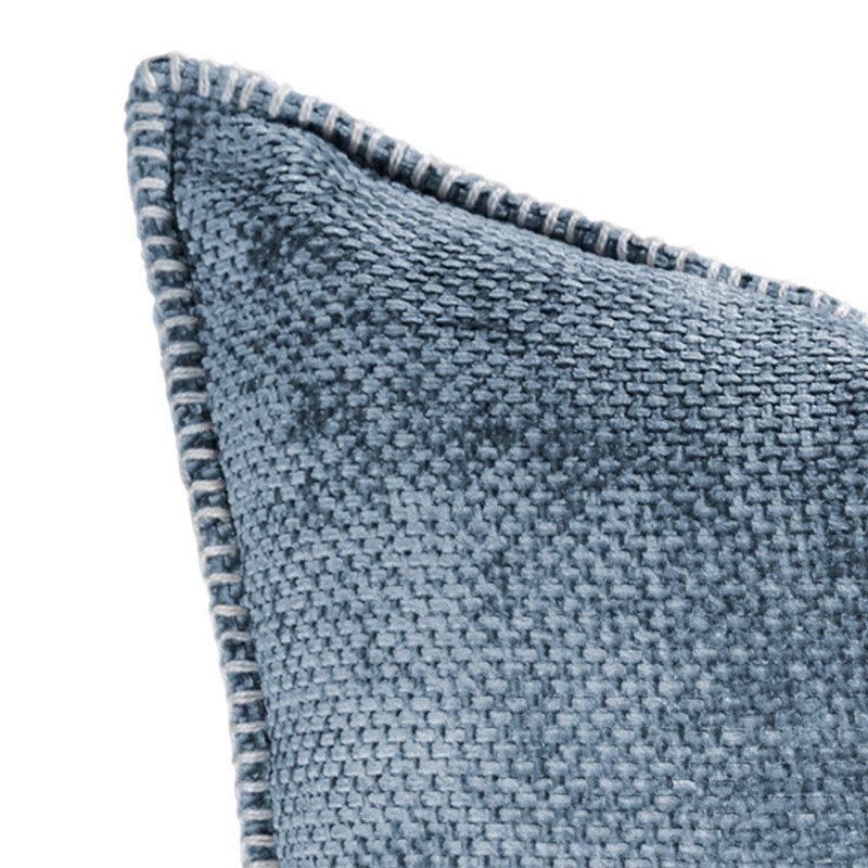 Ensemble de 2 coussins en chenille Austin Horn Classics 13 "X 20" , Bleu