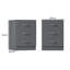Lycinda 3-Drawer Chest of Drawers-1324373767