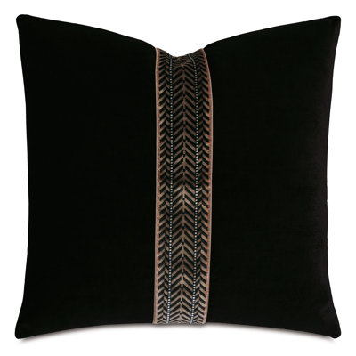 Ebony Pillow Cover & Insert