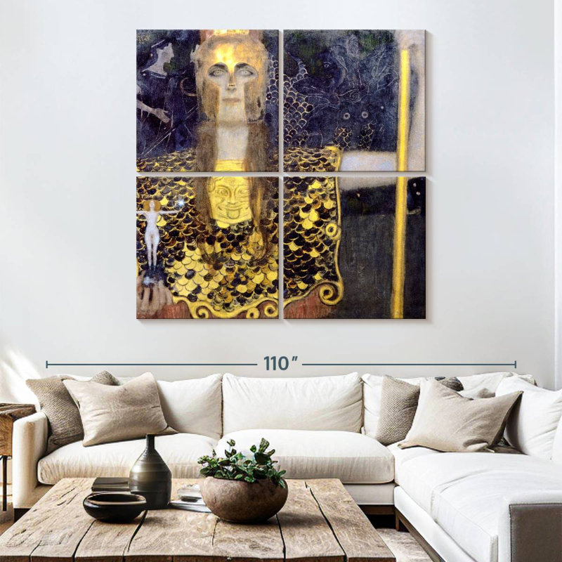Leisha Pallas Athene 1898, 74" H x 74" W