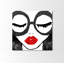 «Fashion and Glam She is All That», impression sur toile-67762498-67762500