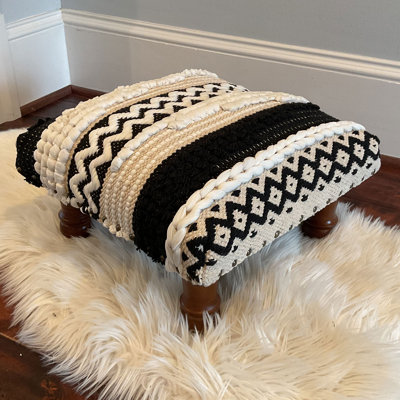 Solid Wood Accent Stool