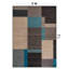 Tapis bleu tissé à la machine Bolk-129908155