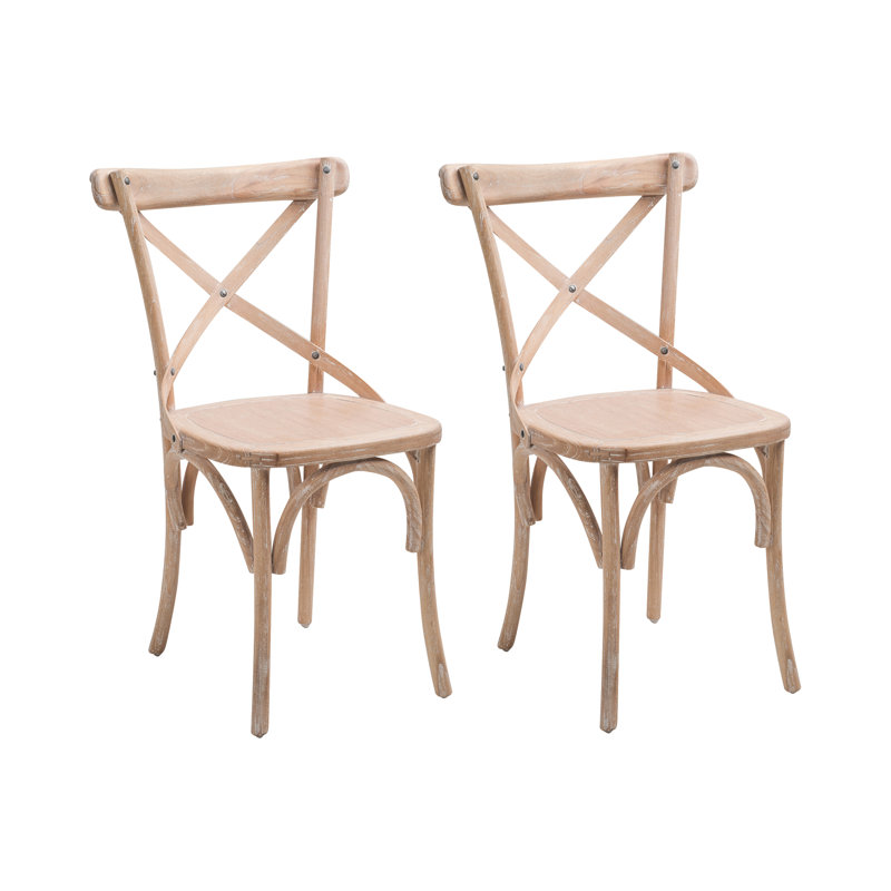 Latour Cross Back Dining Chair, Grey