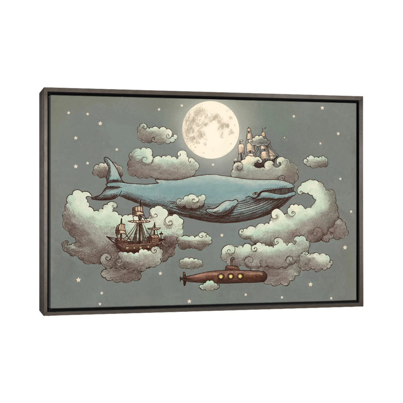 # 1, art sur toile, Encadré gris, H 32 po x l 48 po x P 1,5 po