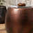 D19.5X16" Nuria Hammered Accent Table