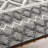Bhrianne Geometric Handmade Flatweave Recycled P.E.T. Area Rug in Gray/White-1991465970