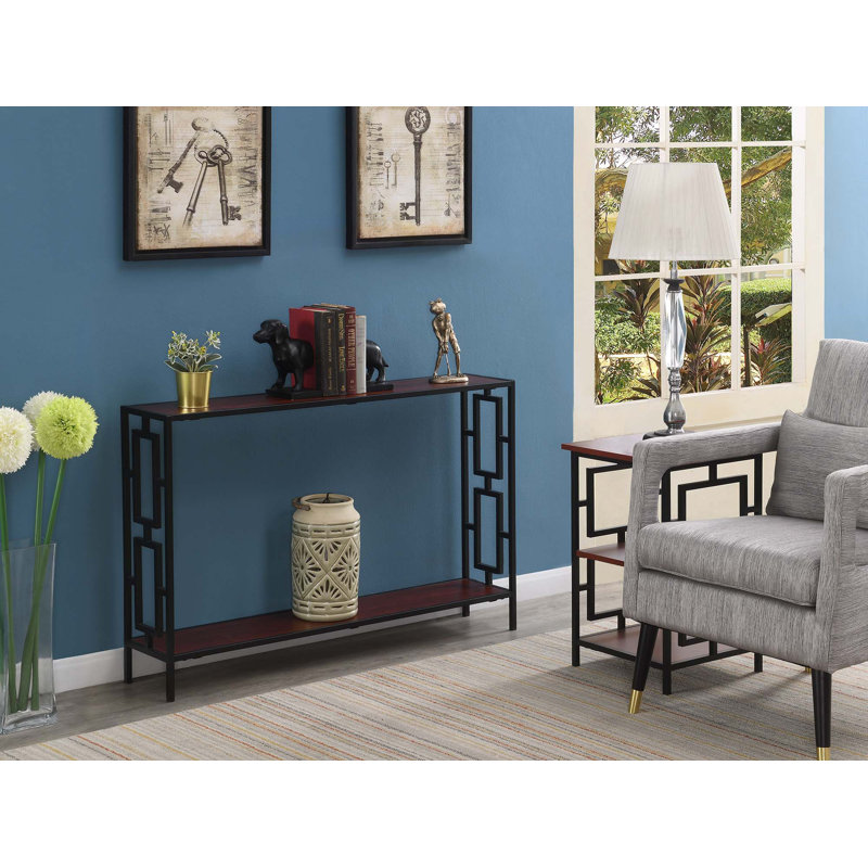 Console 47,25 po, Merisier, H 29,25 po x l 47,25 po x P 9 po