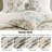 6PCS Cotton Sateen Print Oversized Comforter Set-115165631