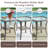 20 inch Patio Side Table, Outdoor Patio Wicker Square End Table Double Storage Layer, All-Weather Rattan Coffee Tables Porch Furniture for Backyard Poolside Garden-95075983