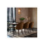 Djahe Striped Area Rug in Brown/White