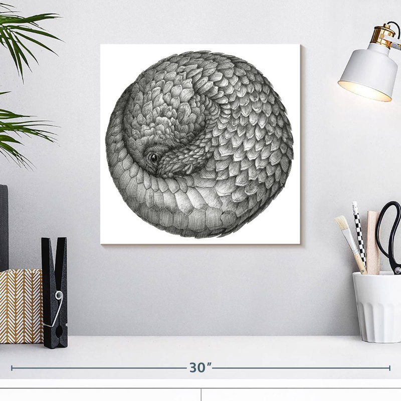 Brampt Pangolin Ball, 16" H x 16" W