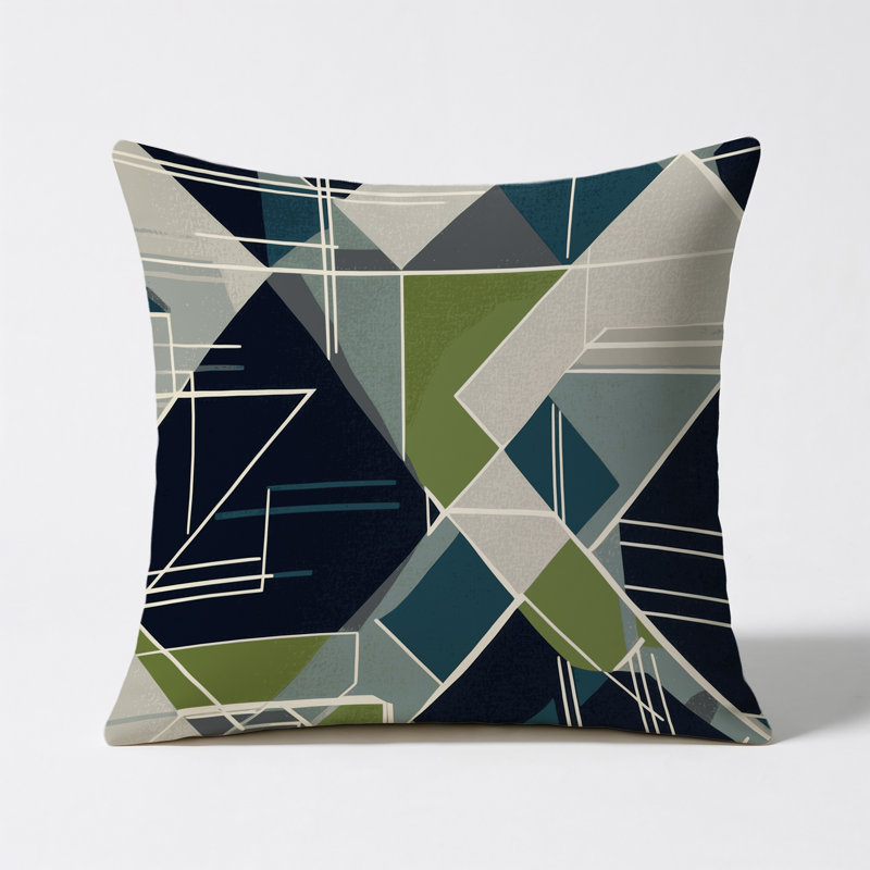 Void Horizon Indoor And Outdoor Throw Pillow, Square 20"