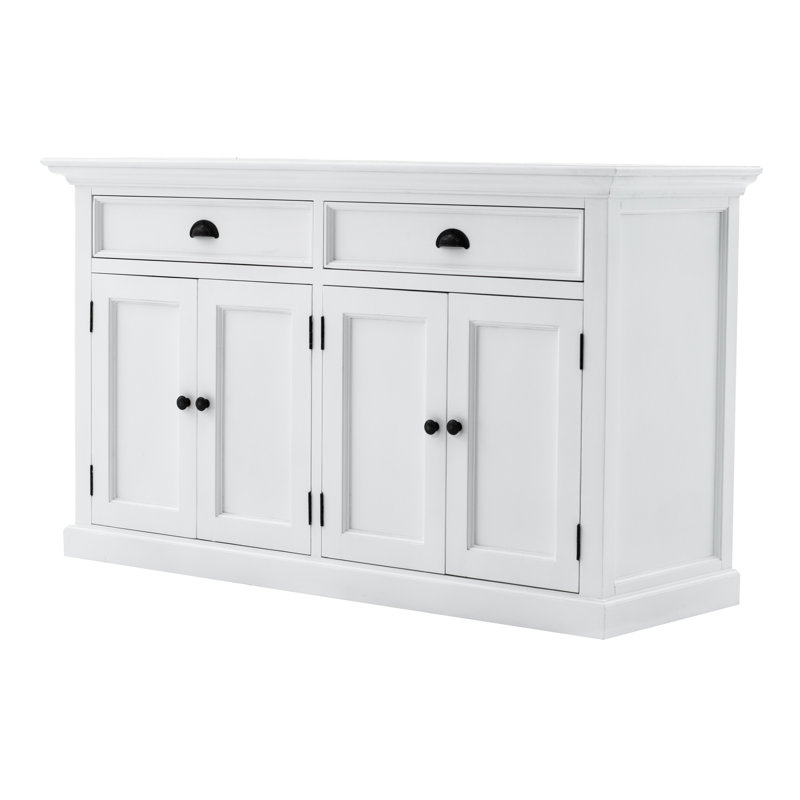 null Malaga 2 Adjustable Shelves-Bottom Buffet Table