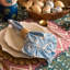 Ensemble de 4 serviettes de table 100% coton fabriquées à la main 