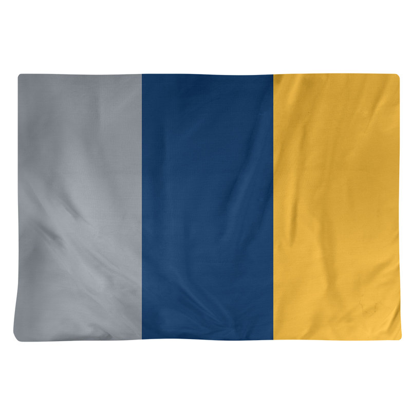 Récapitulatif 14" hockey Buffalo, Argent / bleu marine / doré, Sergé de coton