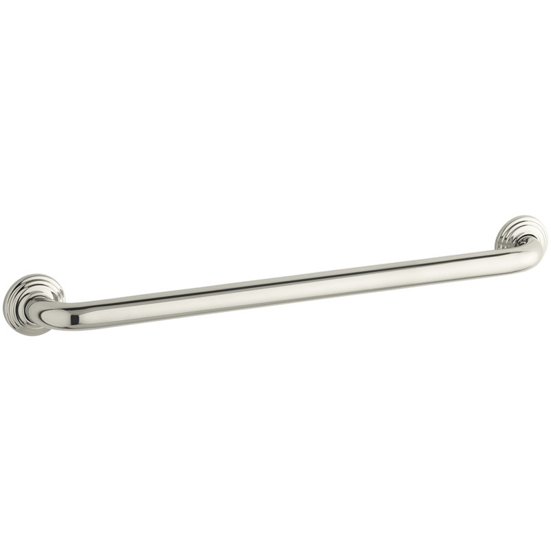 Traditional Grab Bar, Vibrant Polished Nickel, 24"W