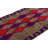One-of-a-Kind 3'1X9'9 1950s Wool Area Rug