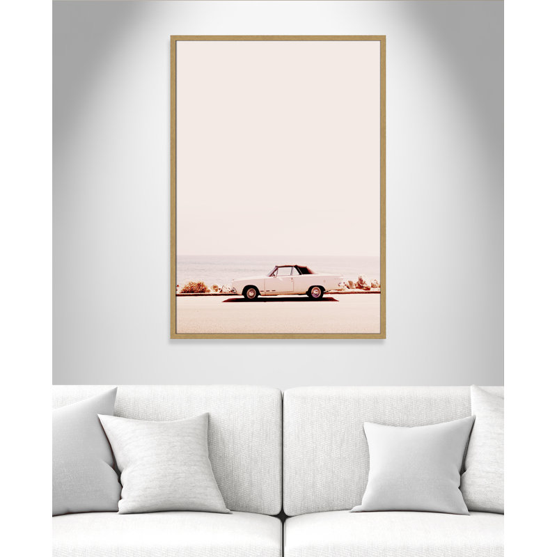 «California Coast» par Hope Bainbridge - reproduction de photo sur papier encadrée, H 41,5 po x l 29,5 po x P 0,75 po