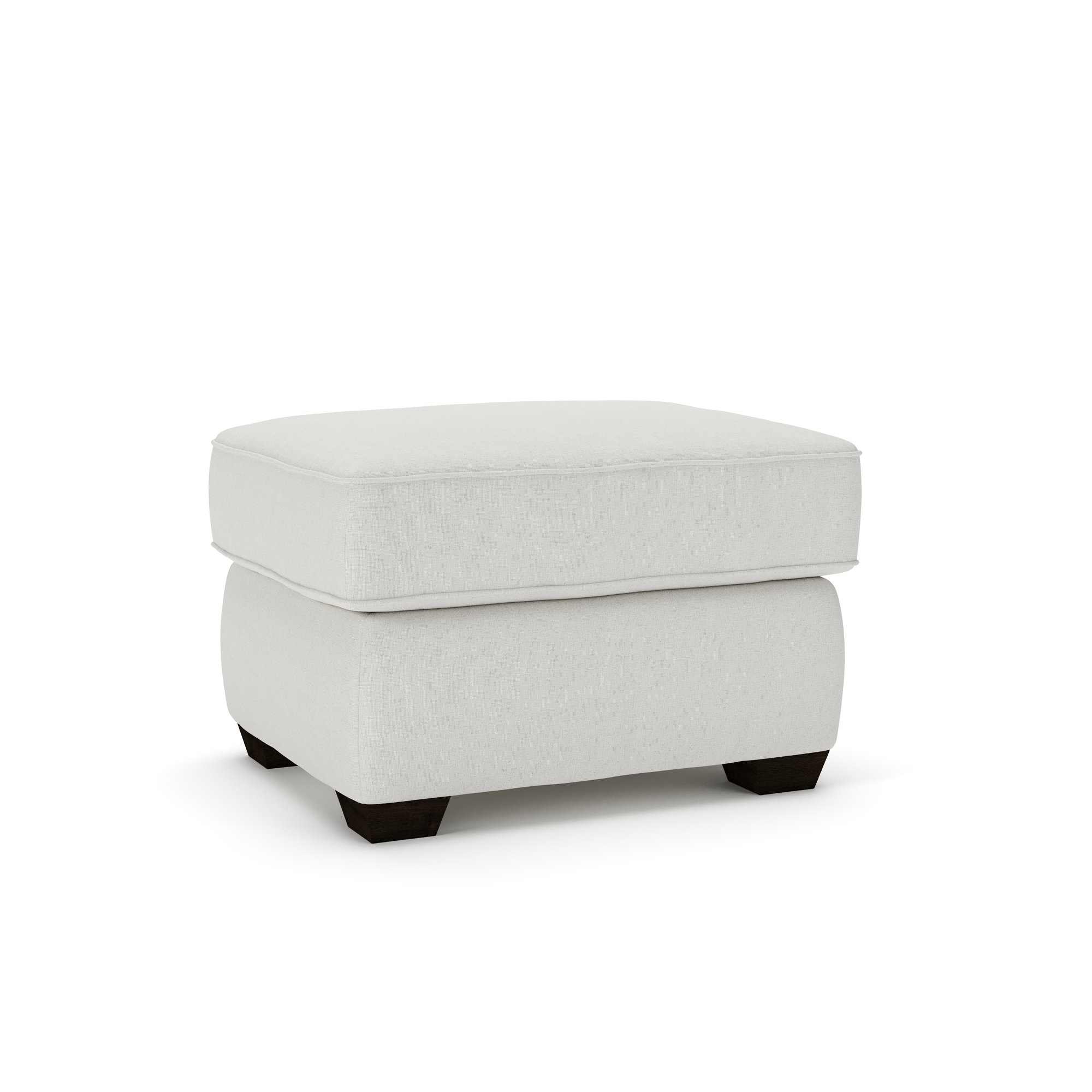 Gemi Upholstered Ottoman, Macarena Beige
