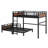 Separable Bunk Beds,With Raised Security Fence-256673556