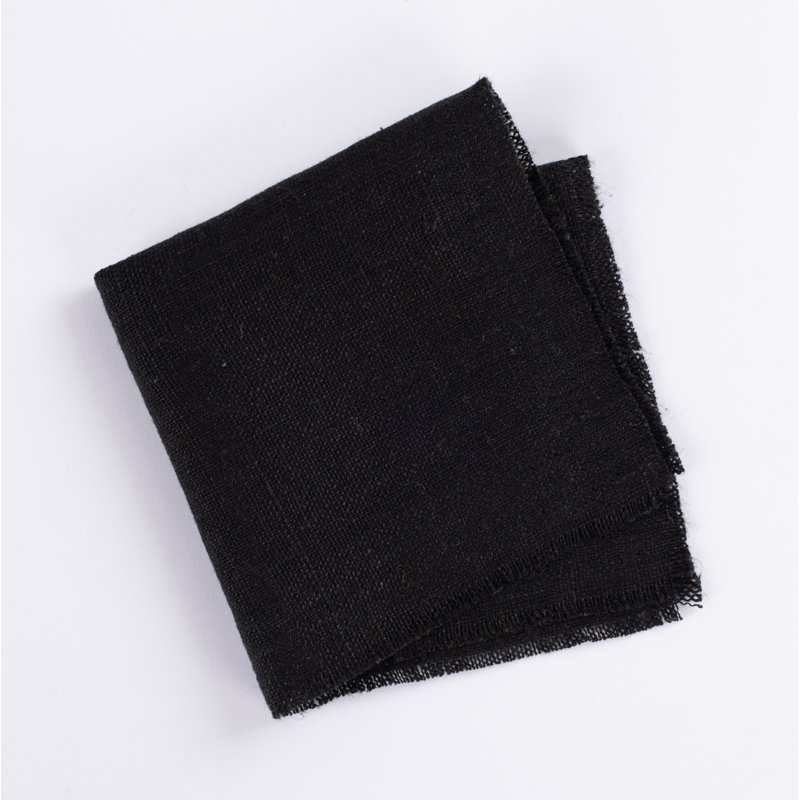 Ensemble de serviettes de table en lin RAPHAEL (ensemble de 4), Asphalte