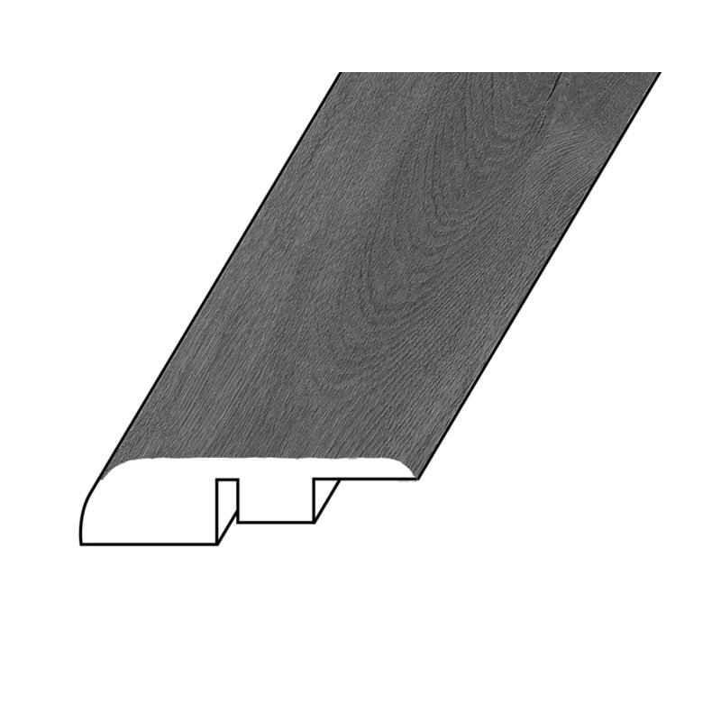 Embout en vinyle Mauna de 0,59 po x l 1,38 po x L 94,49 po, Sommet fossile