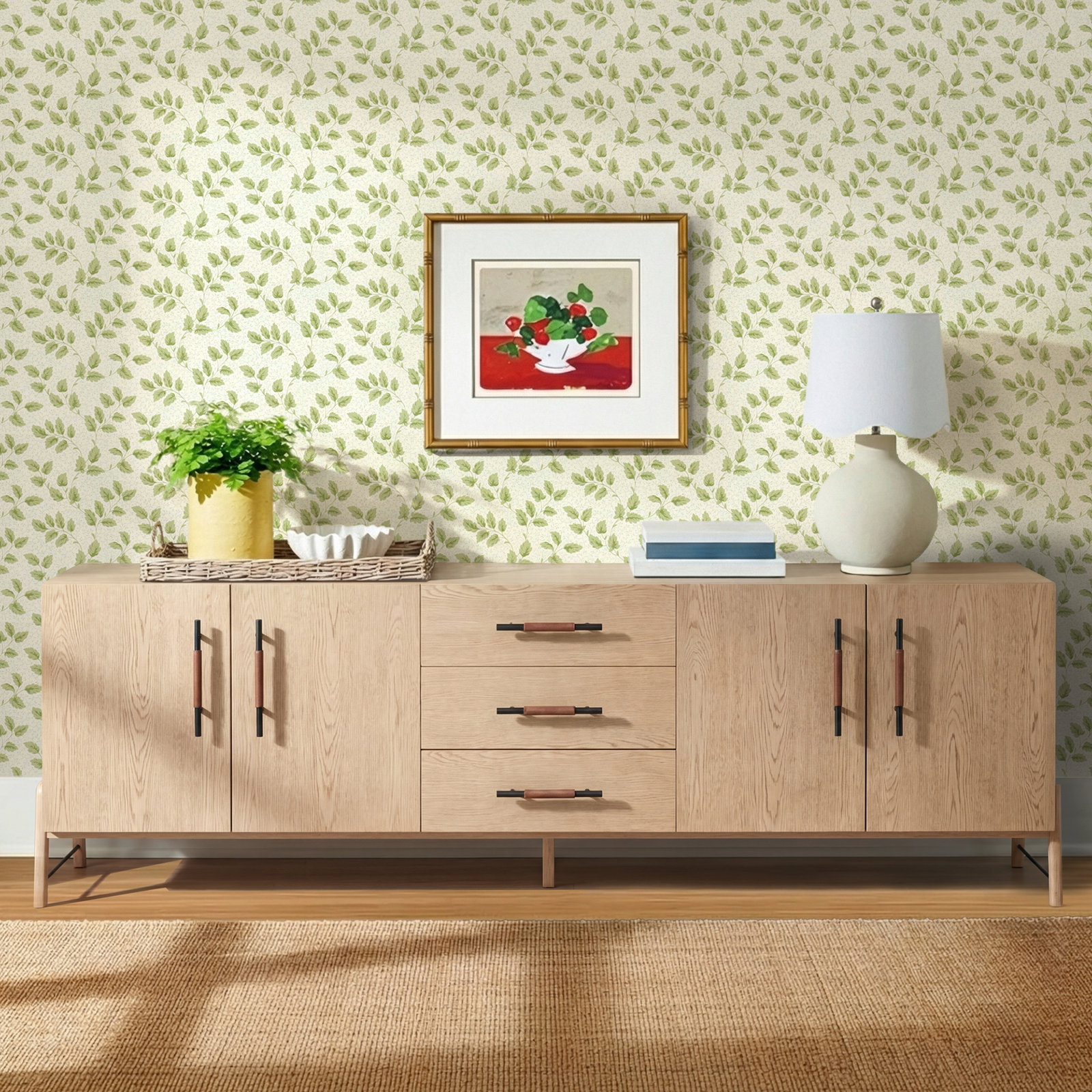 Karsten 94" Media Console, Natural