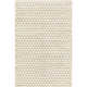 Addy Handmade Brown, Ivory Rug